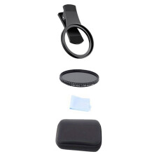 52mm Lens Filter Adjustable Light Reduction Variable ND Filter Phone DSLRs Smartphones Photography Accessories