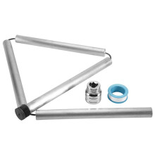 RV Podgrzewacz Wody Magnez - Elastyczny PręT Anodowy 3/4 NPT Pasek Gwintowany Hex Sleeve Tool Podgrzewacz Wody Anoda Magnez - PręT