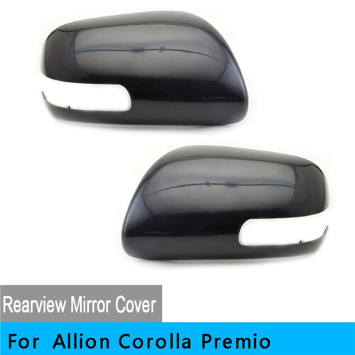 1 Pair Rearview Mirror Cover Side Mirror Case Housing for  Allion  Premio 2
