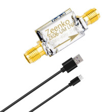 ZEENKO ZK06-UM Low Noise Amplifier,Broadband 10M-6GHz 21db Gain Used for TinySA Ultra 5.8GHz Preamplifier
