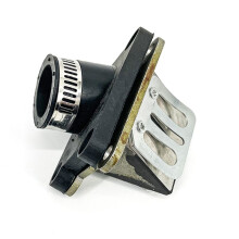 Motorcycle Intake Pipe Manifold Boot Reed Valve for 50SX 2002-2008 50 SX Pro Senior SX 50 50SX LC 50cc 65 SX Sx Pro