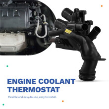 11538699290 New Water Flange Engine Coolant Thermostat for 207 208 308 508 2008 3008
