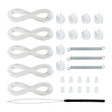 RV Pleated Shade Repair Kit, Pleaded Shade Repair Kit, Window Shade Restringing Kit for RV Day/Night Shades