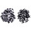 100Pcs(50 Pairs)Garden Irrigation Kit Adjustable Atomization Dripper Atomization Connection Tee Joint Water Irrigation Drip Irrigation Kit 1