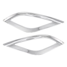 Rear Bumper Lamp Frame Rear Fog Light Lamp Cover Trim for Prius 2019-2020