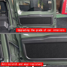 Rear Door Kick Pad for Jimny Nomade 2025 2026 Tailgate Protection Sticker Anti Scratch Mat Accessories