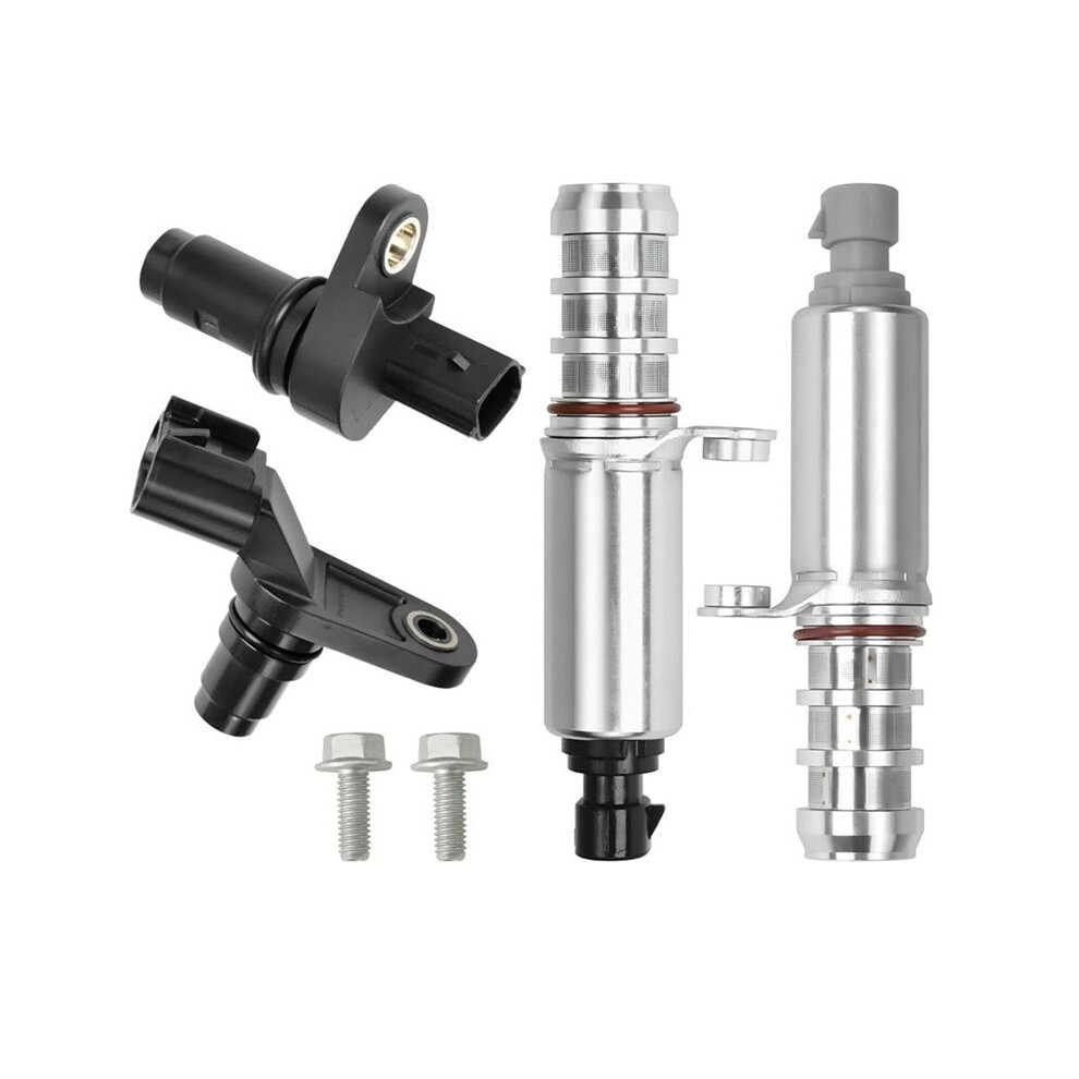 2Pcs Intake & Exhaust Camshaft Position Solenoid Vvt For Chevy Saturn 12655421 12655420 12588992 12577245 4712781712244