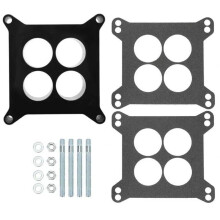 2inch 4 Hole Carburetor Spacer Open Center Style Replacement for Holley Holley Chevy 4bbl Sbc Bbc Engine Carb