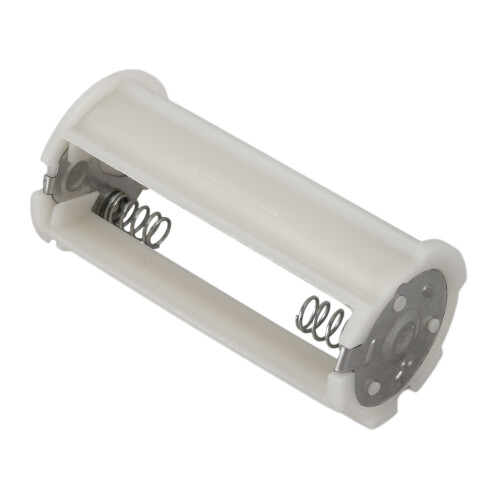 Serial Connection Cylindrical 3x 1.5V AA Battery Plastic Holder 5 Pcs 1