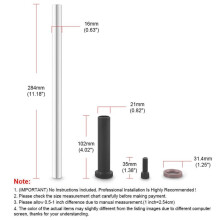 Front Lower A Arm Bushings Shaft for  Sportsman 400 500 570 600 for TrailBlazer 250 330 for Magnum 325 330 425