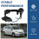 Car Multi-Function Steering Wheel Cruise Control  Button 84250-0D020 for  Yaris 12-18 Verso-S 12-14 4