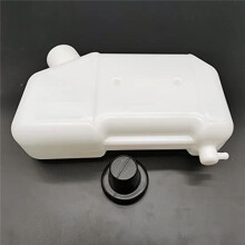 Water Coolant Expansion Tank 6576660 with Cap 6702797 for Skid Steer Loader Excavator 533 542 543 553 632 642 643