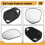 Car Reversing Mirror Lens Mirror Glass Lens with Heating for   2019-2023 6