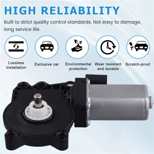67628362064 Car Front Right Window Regulator Motor Power Window Motor for  3' X5 Z4 E46 E53 E85 1997-2009 1