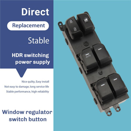 New AUTO Power Window Main  93570-B2050CA 93570B2060CA for  SOUL 2014-2019 Window Control Regulator Button 2