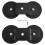 1Pair Car Led Work Light Bar Mounting Holder Lamp Bracket Shockproof Accessories Universal for SUV 1