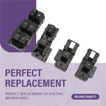 4pcs Window Control Lift Button for 17-21 AUTO 93570-F2000 93575-F2000 93575-F2100 93575F2010