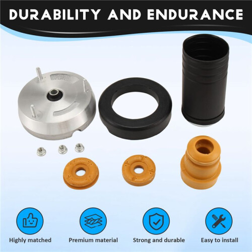 31336788776 31336776554 Front  Strut Mount Rubber Buffer Spring Pads Protection Kit for  X5 E70 X6 E71 2
