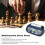 LEAP Digital Chess Timer ABS 135x100x40mm Lightweight & Precise 6