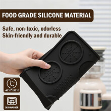 Espresso Tamping Mat, Coffee Tamper Mat for Espresso Machine, Food Grade Silicone Pad for Espresso Machine Accessories