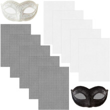 10 Sheet Fursuit Eyes Mesh, Waterproof Printable Blank Handicrafts Making for Mask, Props Fursuits Sculpting Supplies