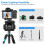Soonpho M6 Auto Face Tracking Panoramic Tripod ,360 Rotating AI  Remote Control Pan  Stabilizer for DSLR Cameras 8