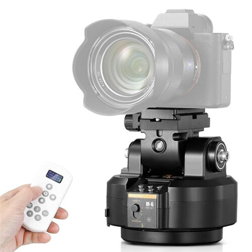 Soonpho M6 Auto Face Tracking Panoramic Tripod ,360 Rotating AI  Remote Control Pan  Stabilizer for DSLR Cameras 1