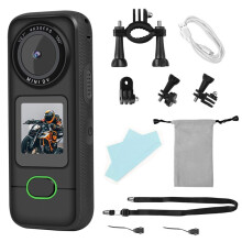 4K Wifi Action Camera Sportcamera Touchscreen Video Streaming Camera voor Reizen Motor Rijden Recorder Bodycam