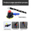 Car Dent Puller Set Quick Fix Car Dent Repair Tool with Rubber Suction Cup Adjustable Straps for Auto Body Care 3