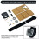 Kit Eletrônico de Relógio LED DIY com Display de 0,28 Polegadas e Tubo de Tempo com Alça de Caixa, Projeto de Soldagem DIY A 8