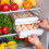 Egg Holder for Fridge,32 Grid/2 Layer Egg Holder,Egg Container for Refrigerator, Kitchen, Refrigerator, Countertop. 2