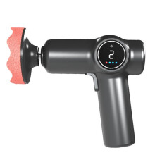Cordless Eccentric Car Polisher with LCD Screen Car Buffer Polisher 2 Gears of Speeds Adjustable Electric Auto Polishing