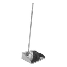Stainless Steel Long Handle Dustpan for Indoor Home Use