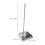 Stainless Steel Long Handle Dustpan for Indoor Home Use 3