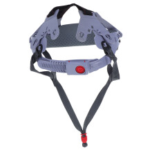 2Pcs Grey Hard Hat Insert Liner Breathable Sweat-Absorbent Suspension