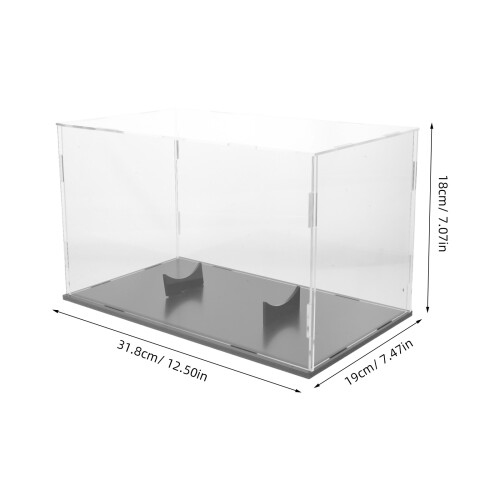 Clear Acrylic Football Holder Stand with Stable Display Base 1