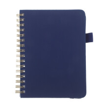 Donkerblauw Alphabetisch Wachtwoordboek Met Stevige Cover
