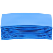 100St Blauw PVC Krimphoes Batterij Bescherming Voor Duurzame Isolatie