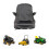 Coprisedile per tagliaerba a guida M, Nero, 2 tasche 8
