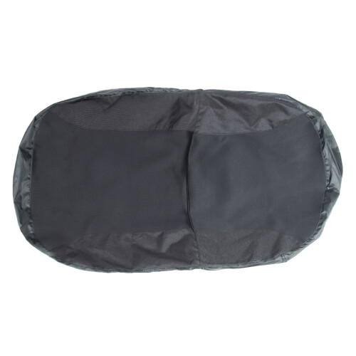 Coprisedile per tagliaerba a guida M, Nero, 2 tasche 1