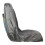 Coprisedile per tagliaerba a guida M, Nero, 2 tasche 7