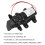 Black  12V 60W high-pressure  membrane water pump automatic shutdown 5L / min 4