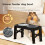 Skylos Elevated Pet Feeder Raised Dog Food Water 5