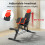 Centra Weight Bench Adjustable Foldable Strength Training Full Body Workout Gym 4