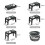 Skylos Elevated Pet Feeder Raised Dog Food Water 8
