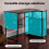 Levede L-Shaped Gaming Corner Desk w/ 2 Shelves 8