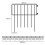 Levede 10 Pack Animal Barrier Outdoor Pet Border 8