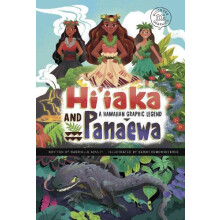 Hiiaka and Panaewa by Gabrielle Ahulii Hardcover Book
