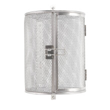 Rotisserie Basket,14X18cm Stainless Steel Oven Roast Basket Baking Cage for BBQ Grill Bakeware Tool Air Fryer Grill