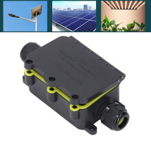 IP68 wasserdichte Verteilerdose 2-Wege PA66-Kunststoff für Outdoor-LED-Beleuchtung 450V